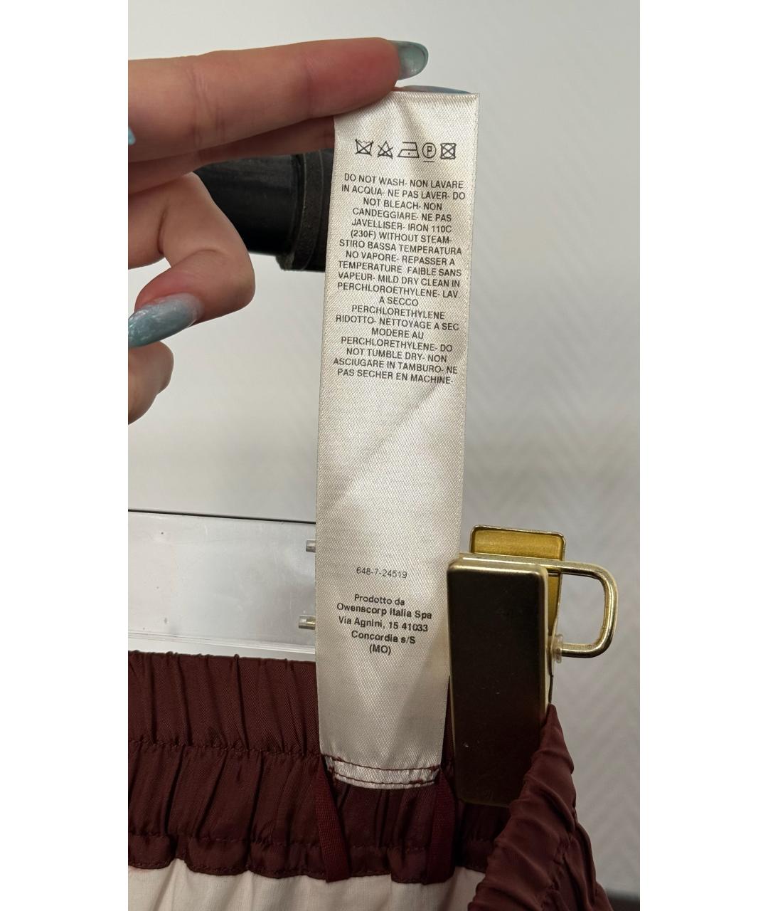 RICK OWENS Коричневые бриджи, фото 7