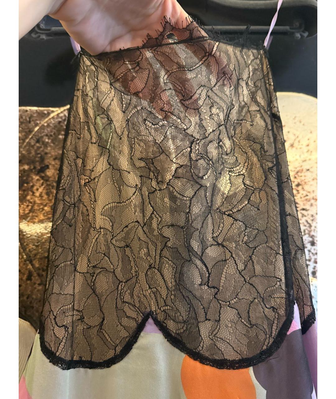 CHANEL Фиолетовое шелковое вечернее платье, фото 6