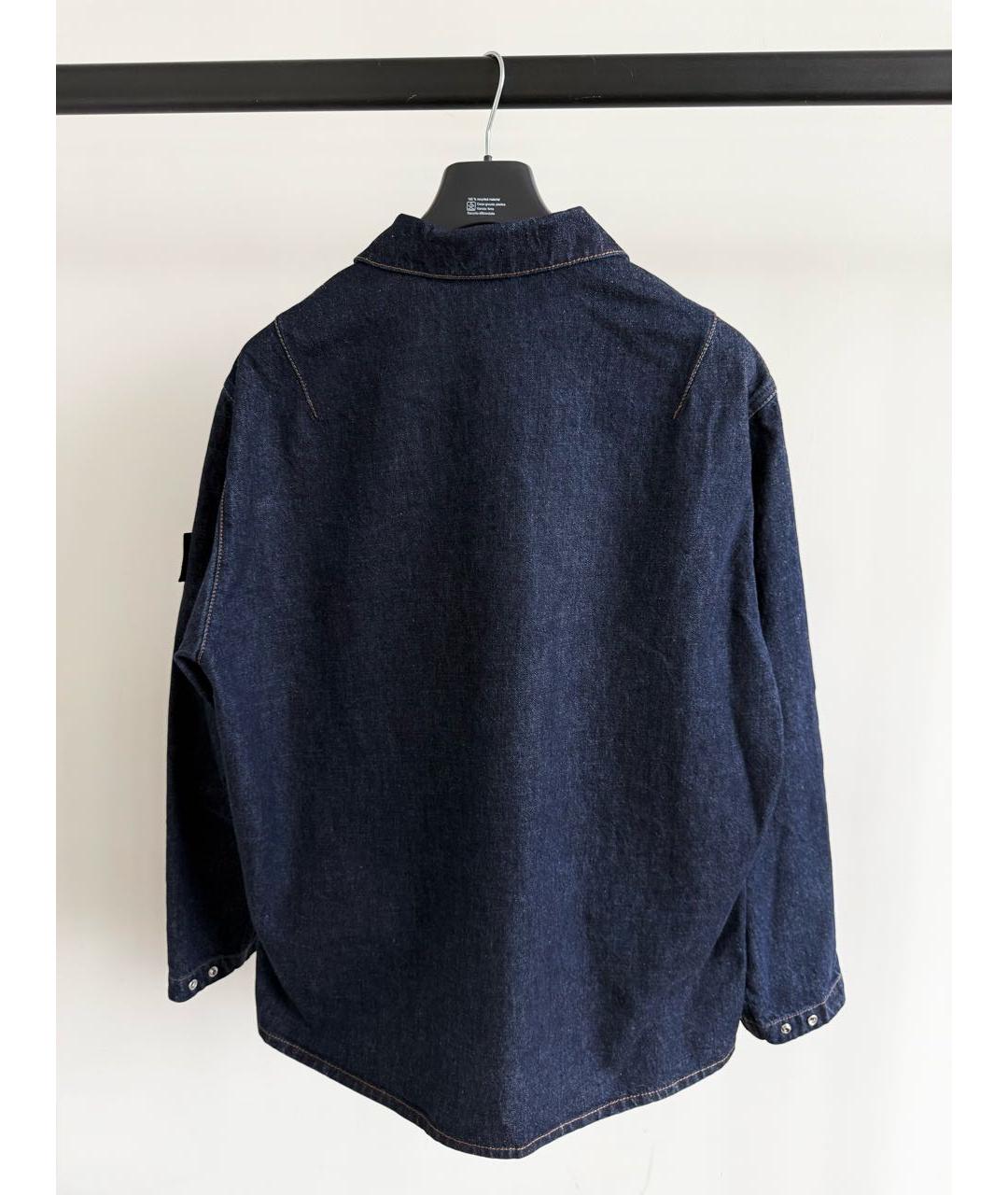 STONE ISLAND Темно-синяя куртка, фото 8