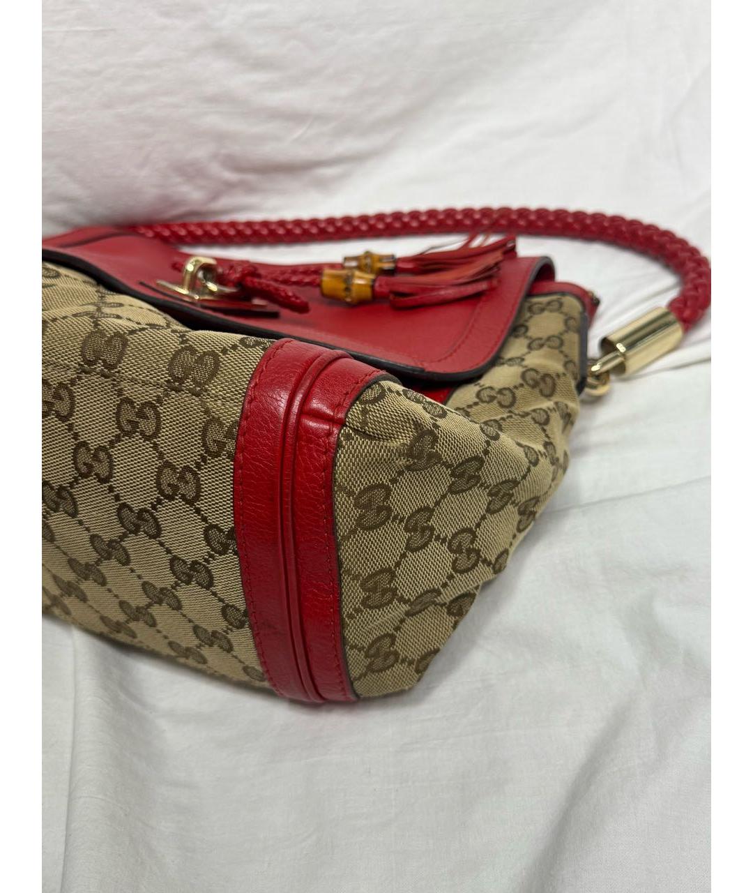 GUCCI Красная сумка через плечо, фото 3