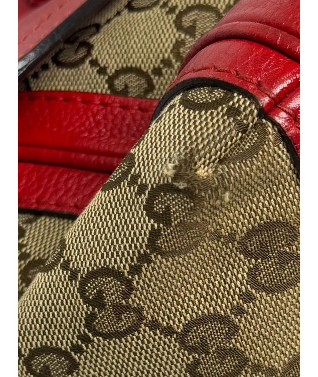 GUCCI Красная сумка через плечо, фото 8
