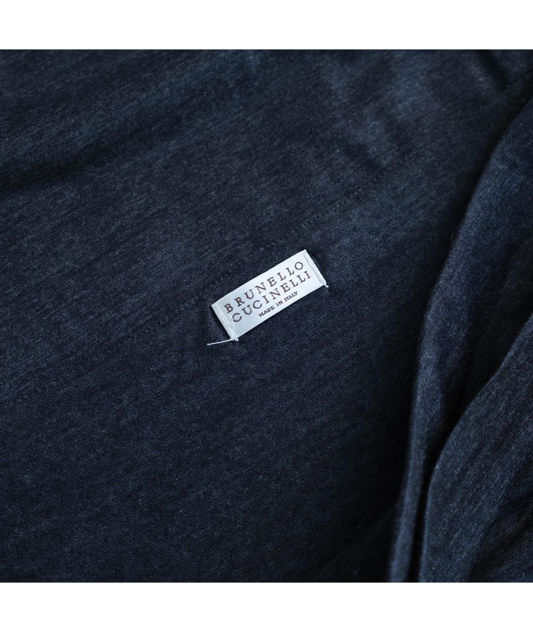 BRUNELLO CUCINELLI Серая шерстяная юбка миди, фото 3