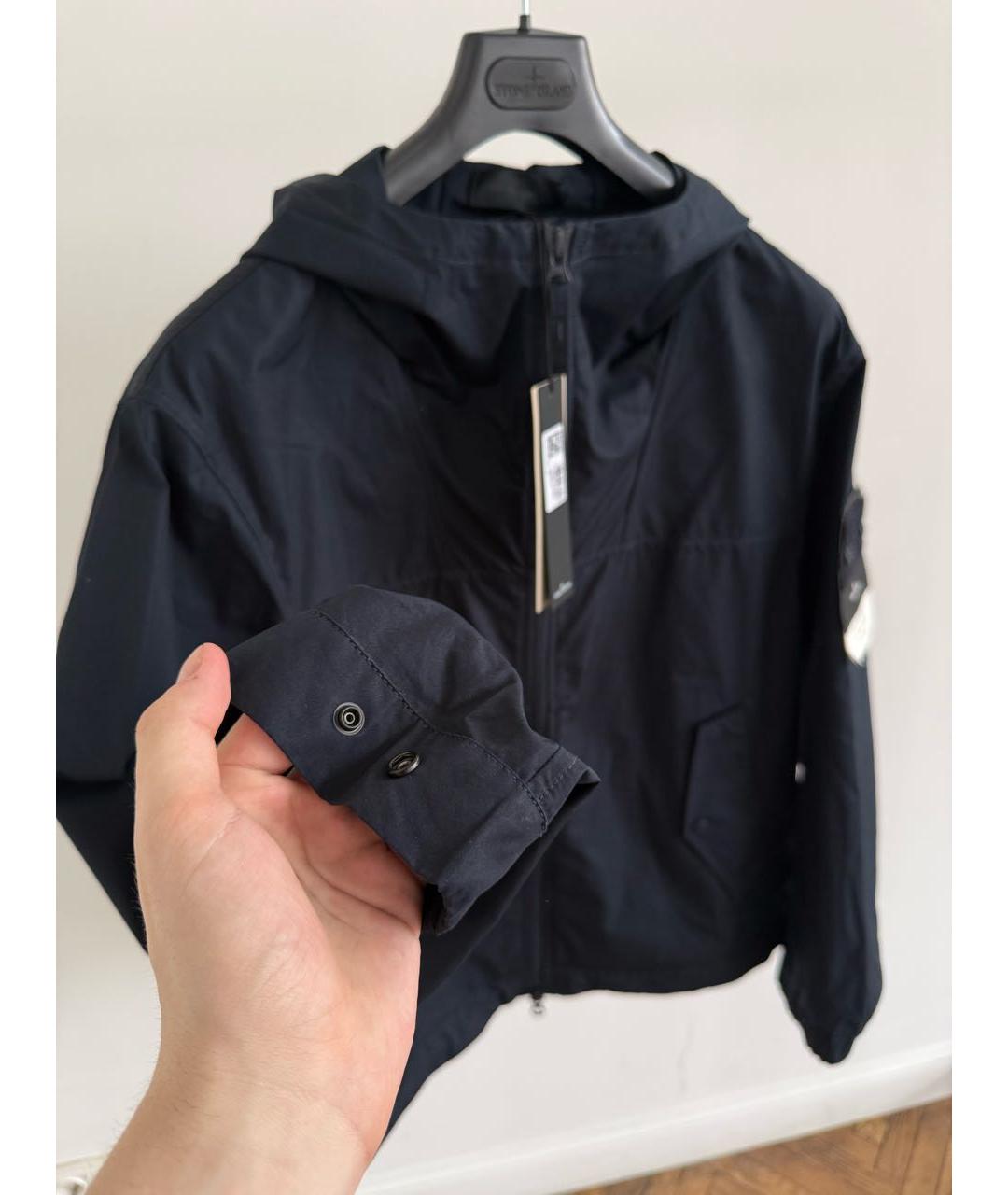 STONE ISLAND Темно-синяя куртка, фото 4