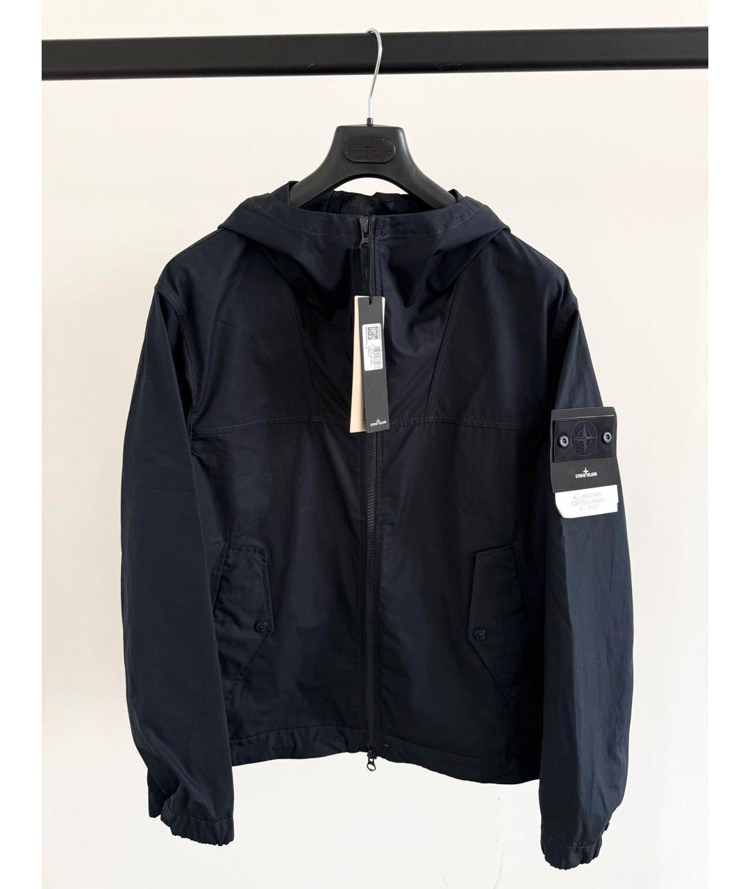 STONE ISLAND Темно-синяя куртка, фото 2