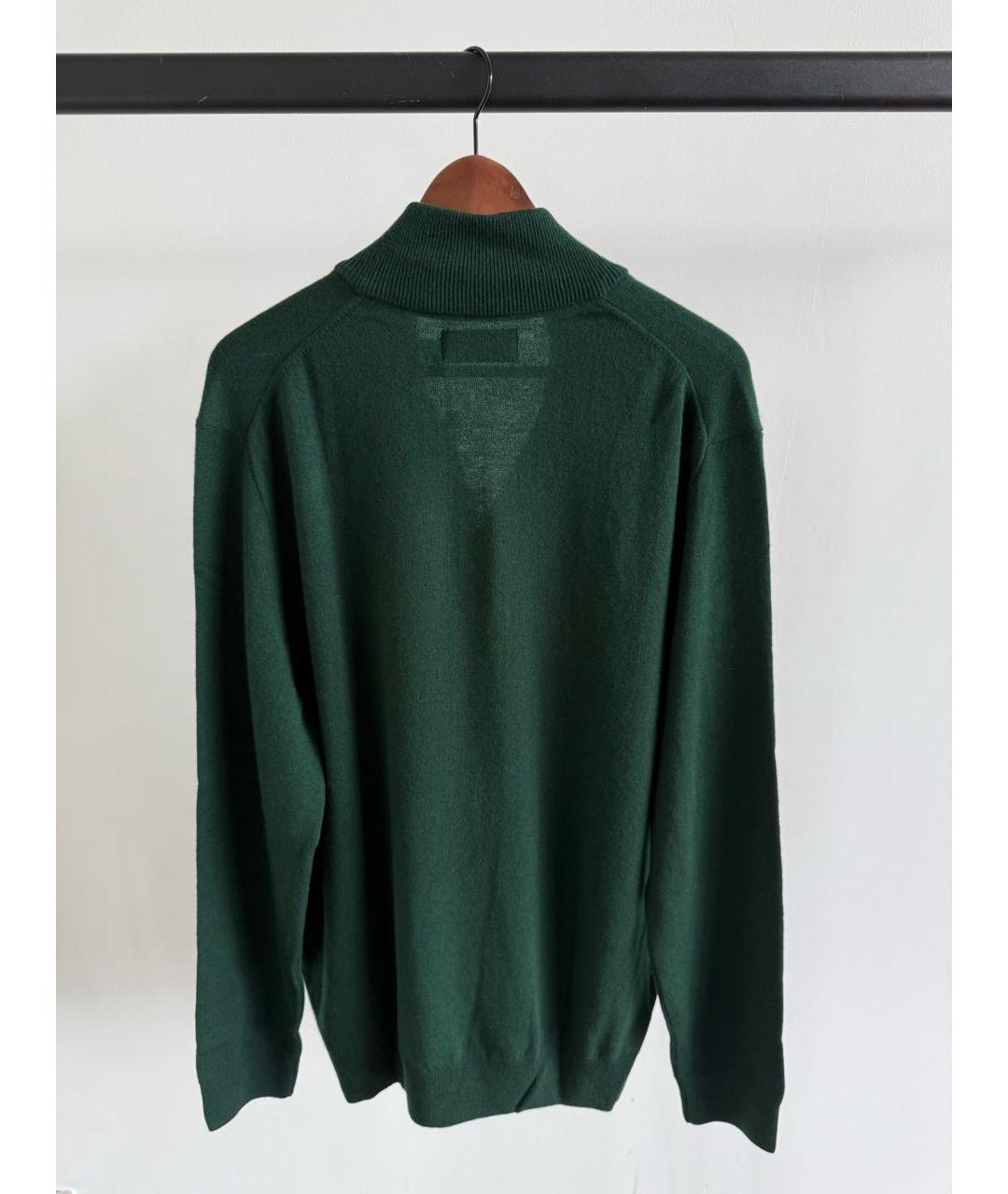 POLO RALPH LAUREN Зеленый шерстяной джемпер / свитер, фото 8