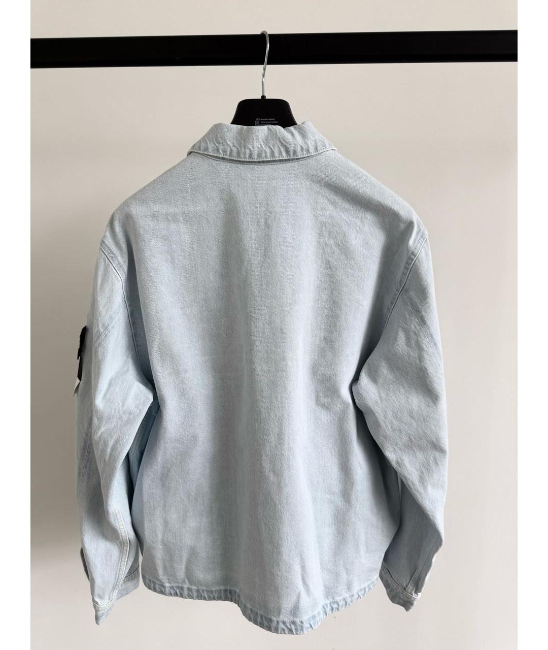 STONE ISLAND Голубая куртка, фото 8