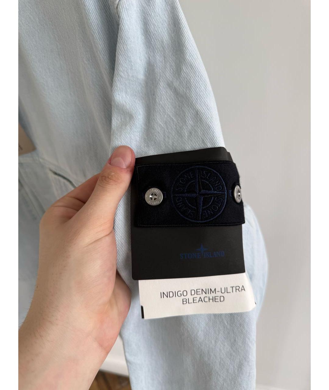 STONE ISLAND Голубая куртка, фото 5