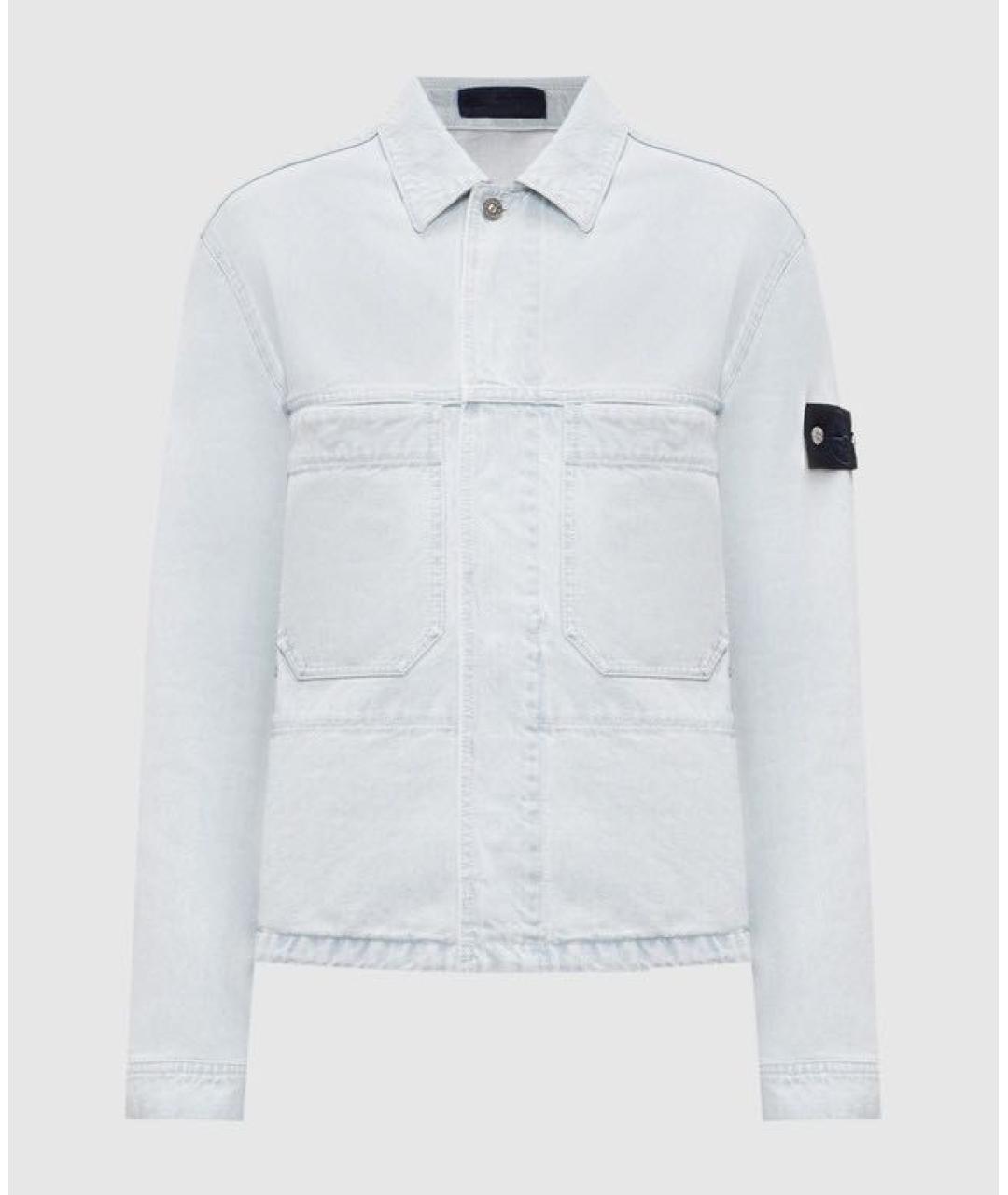 STONE ISLAND Голубая куртка, фото 9