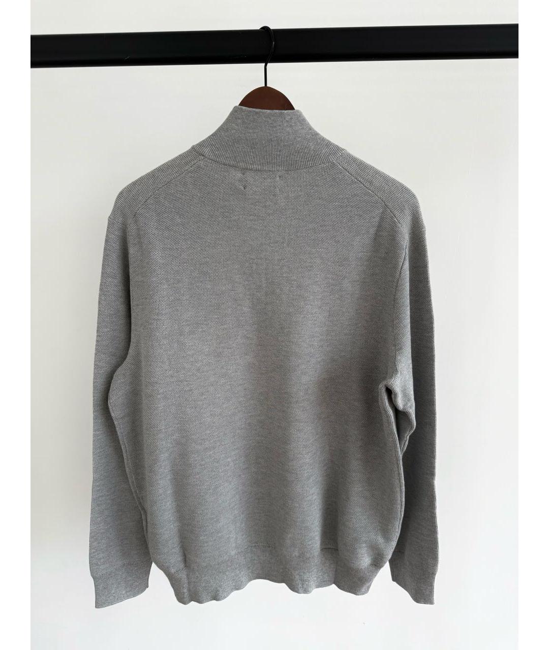 POLO RALPH LAUREN Серый шерстяной джемпер / свитер, фото 8