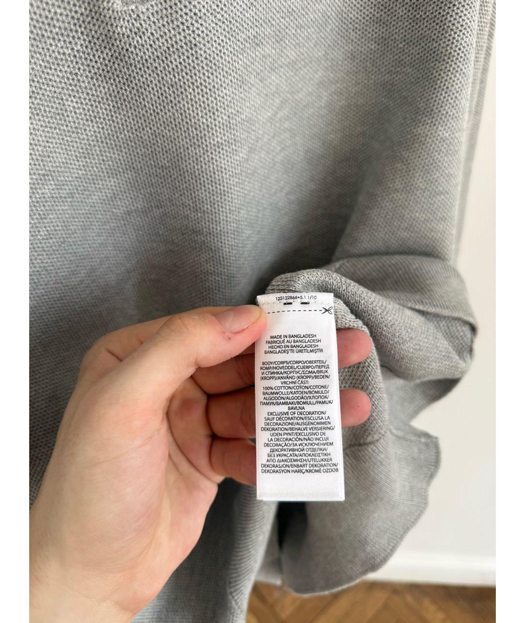 POLO RALPH LAUREN Серый шерстяной джемпер / свитер, фото 7