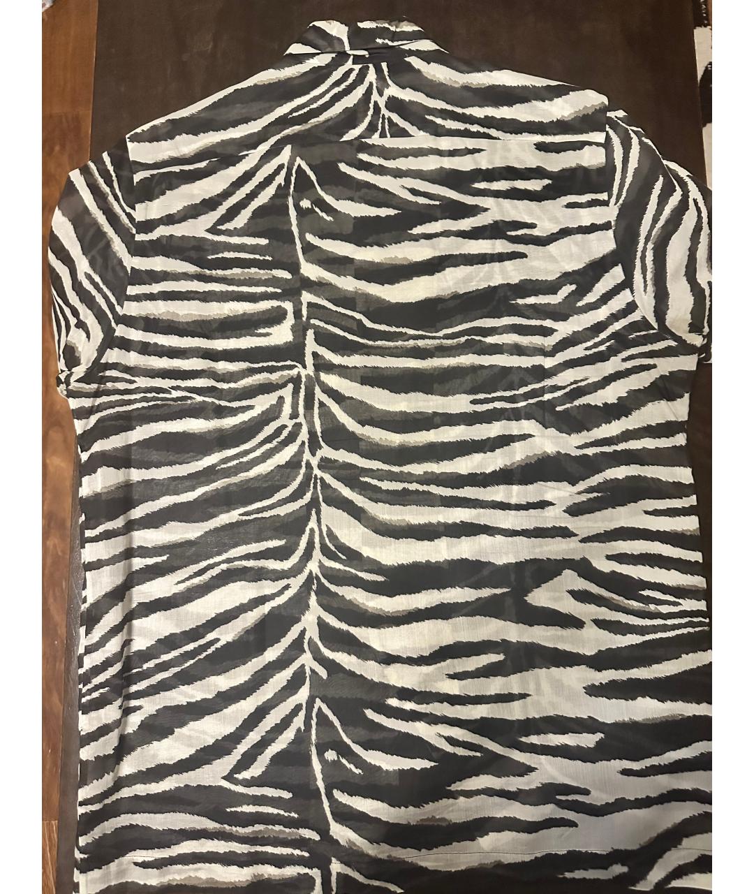 DRIES VAN NOTEN Белая хлопковая кэжуал рубашка, фото 6