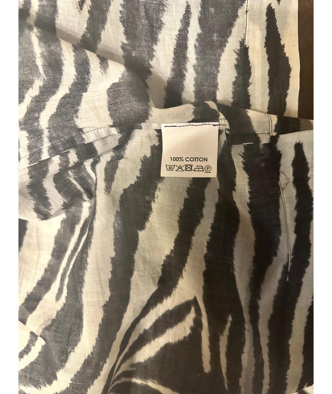 DRIES VAN NOTEN Белая хлопковая кэжуал рубашка, фото 5