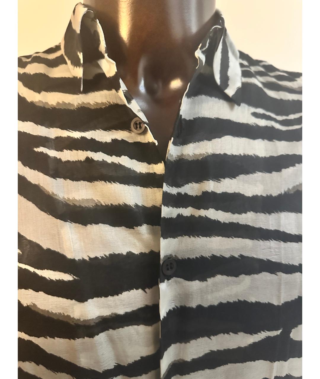 DRIES VAN NOTEN Белая хлопковая кэжуал рубашка, фото 4