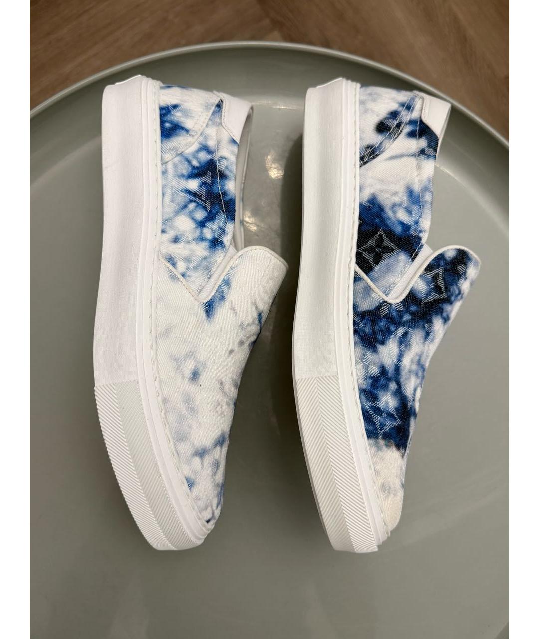 LOUIS VUITTON Белые слипоны, фото 3