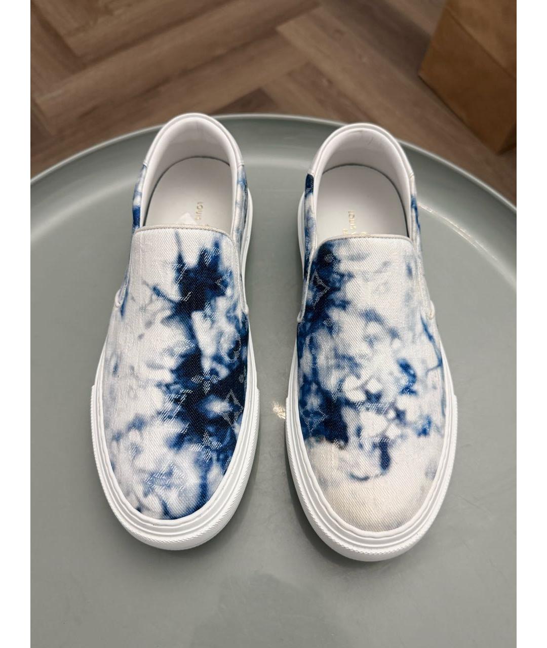 LOUIS VUITTON Белые слипоны, фото 2