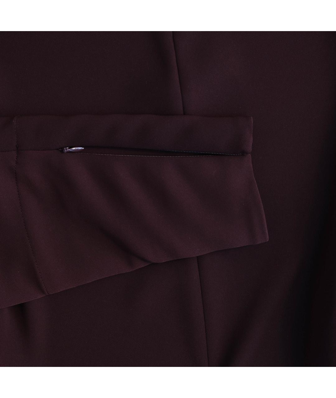 MCQ ALEXANDER MCQUEEN Бордовая полиэстеровая блузы, фото 5