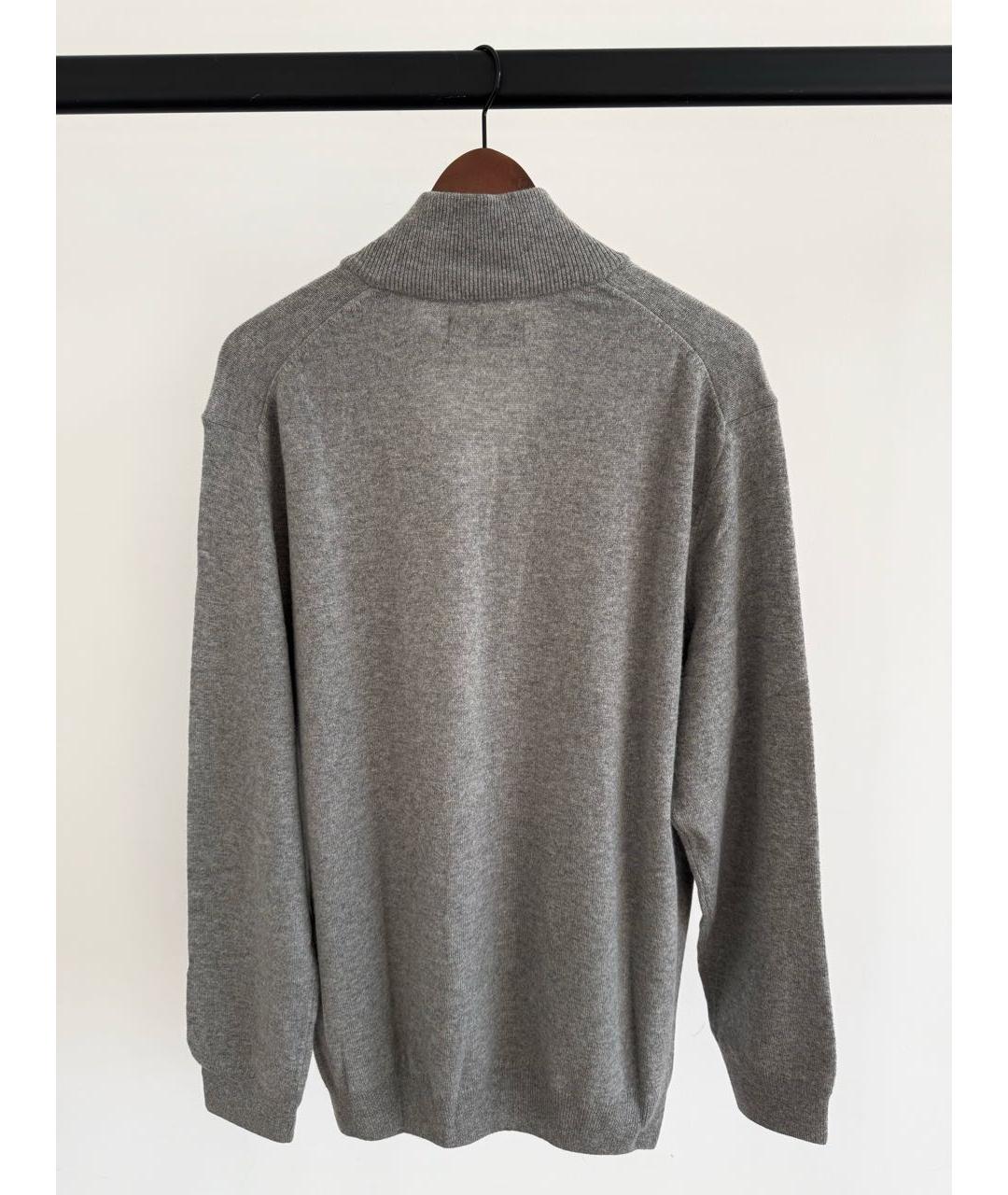 POLO RALPH LAUREN Серый шерстяной джемпер / свитер, фото 8