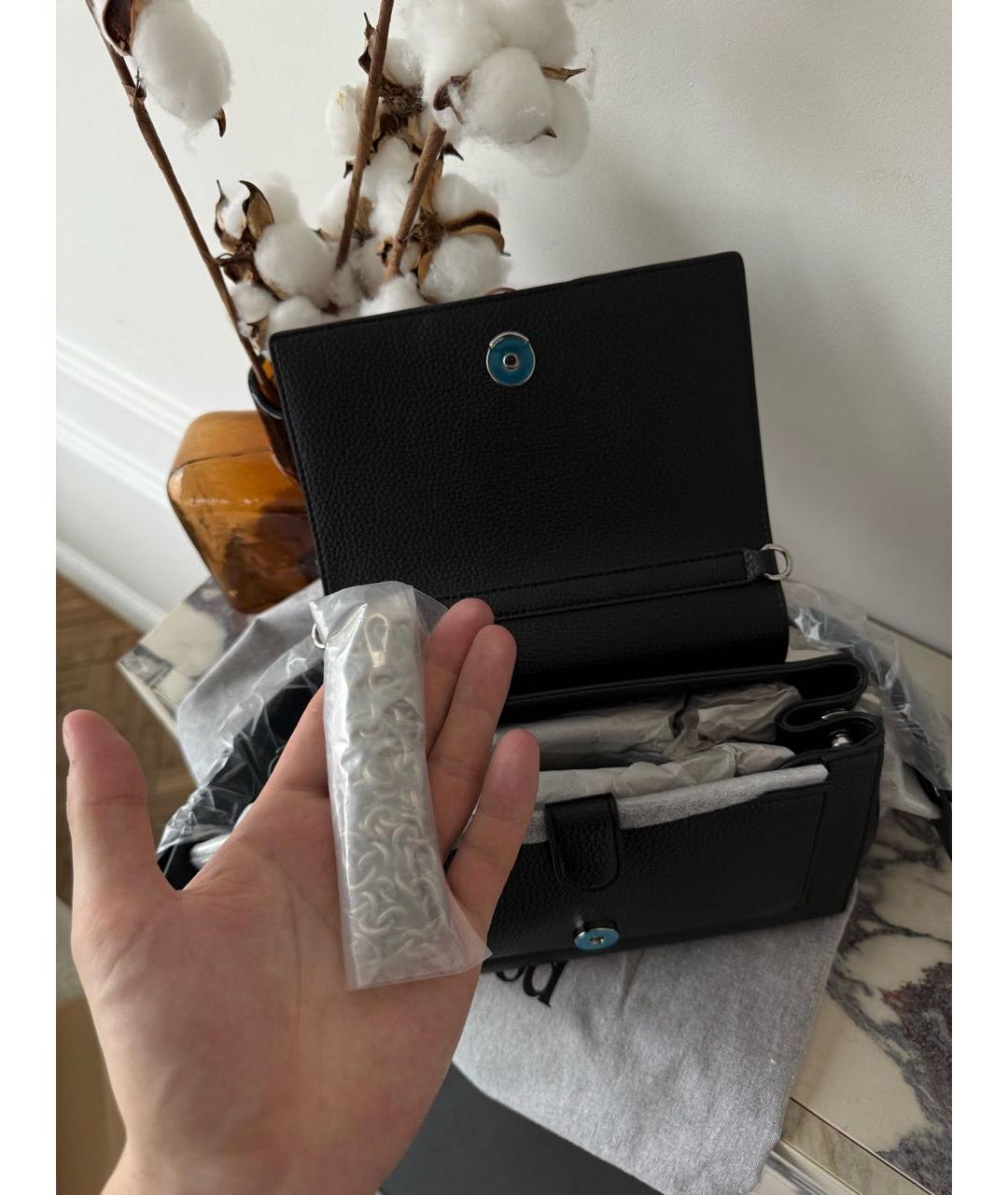 VIVIENNE WESTWOOD Черная сумка через плечо, фото 8