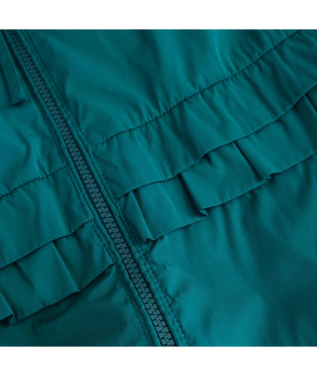 TWIN-SET Зеленый полиэстеровый тренч/плащ, фото 4