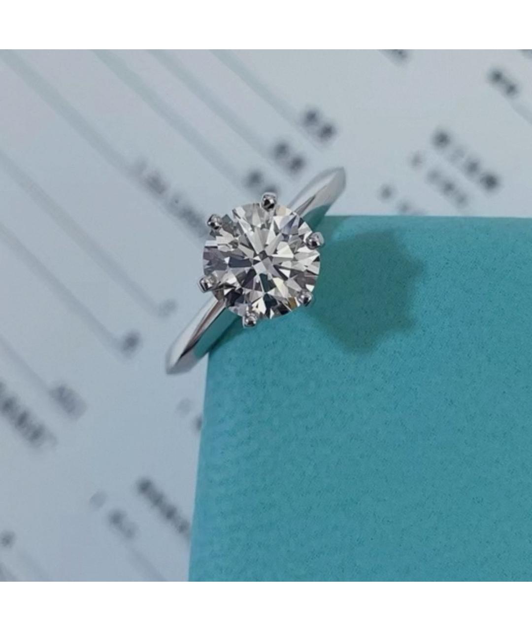 TIFFANY&CO Серебряное кольцо из белого золота, фото 5
