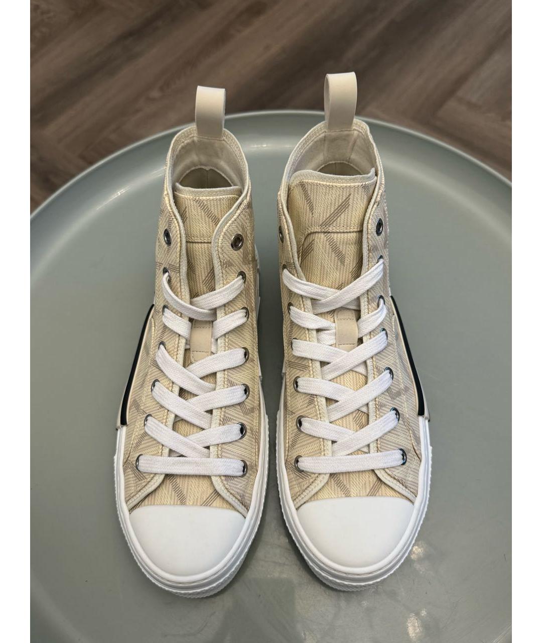 CHRISTIAN DIOR Бежевые кроссовки, фото 2
