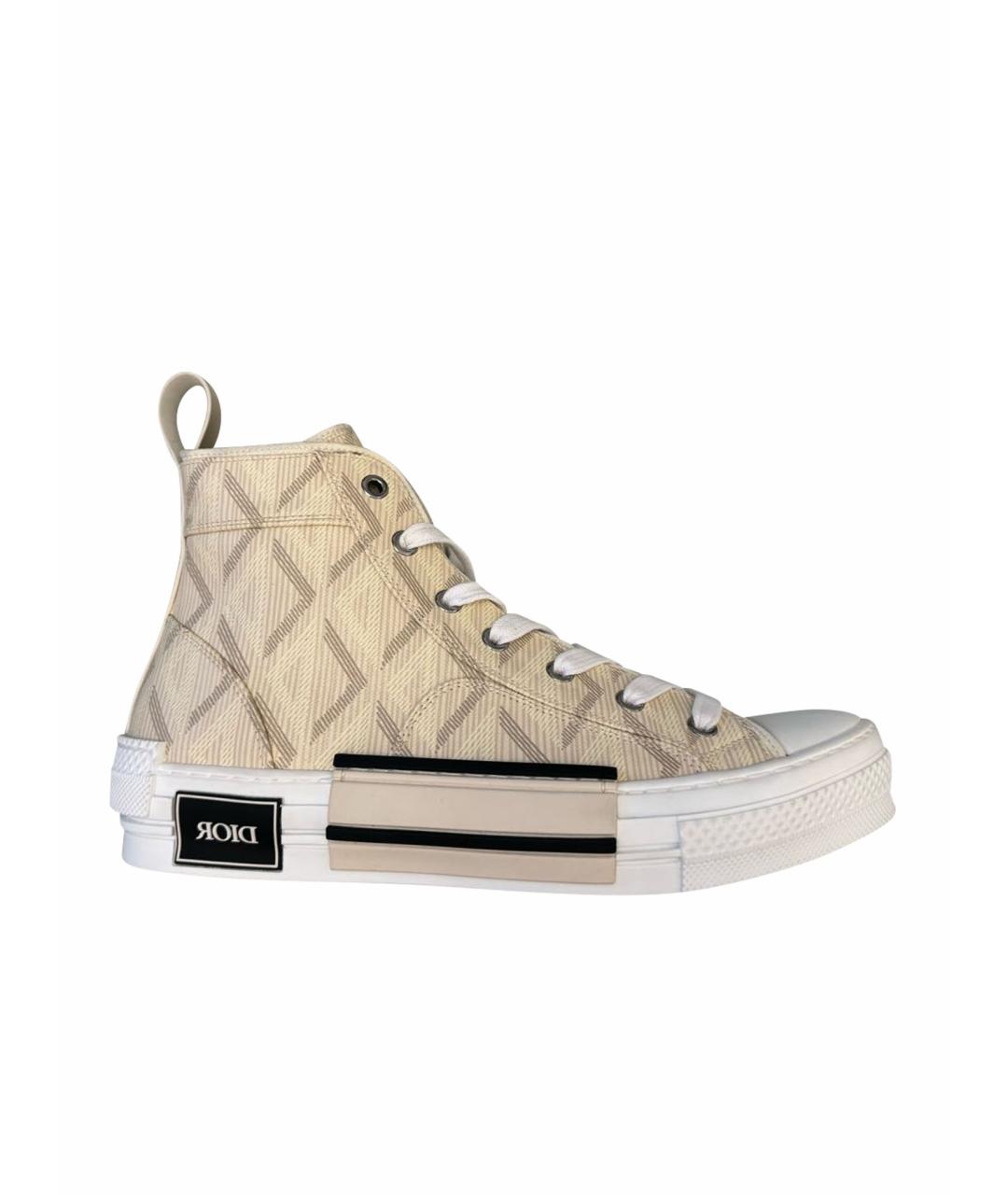 CHRISTIAN DIOR Бежевые кроссовки, фото 1