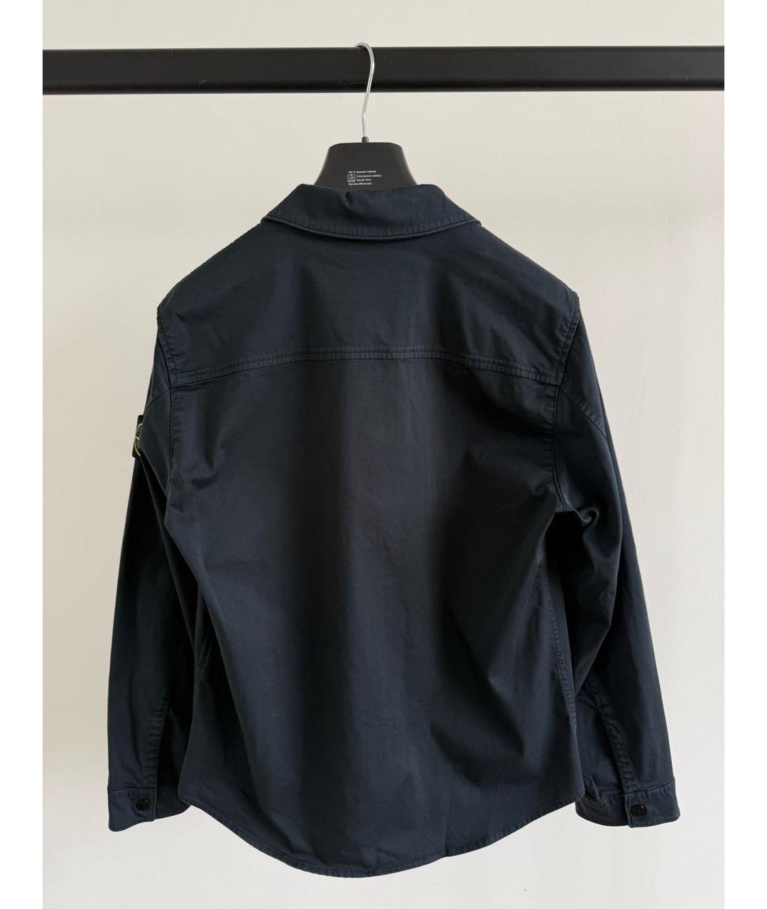 STONE ISLAND Темно-синяя куртка, фото 8