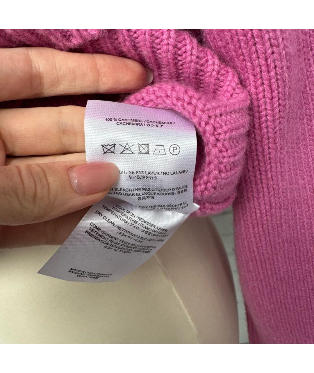 Arch4 Розовый кашемировый джемпер / свитер, фото 7