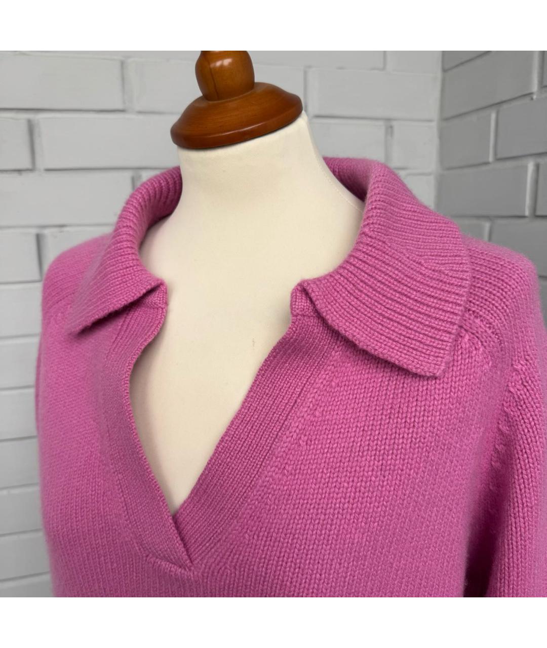 Arch4 Розовый кашемировый джемпер / свитер, фото 4