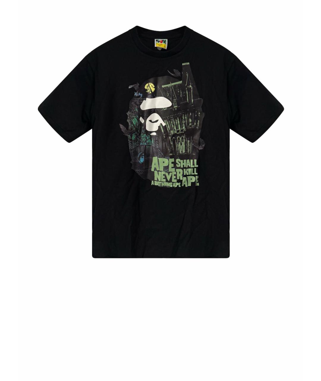 BAPE Черная футболка, фото 1
