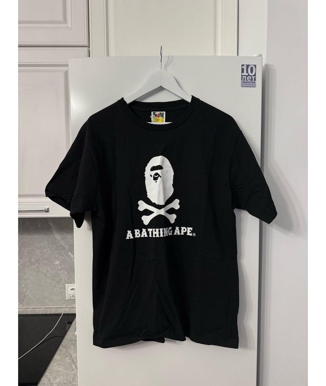 BAPE Черная футболка, фото 2