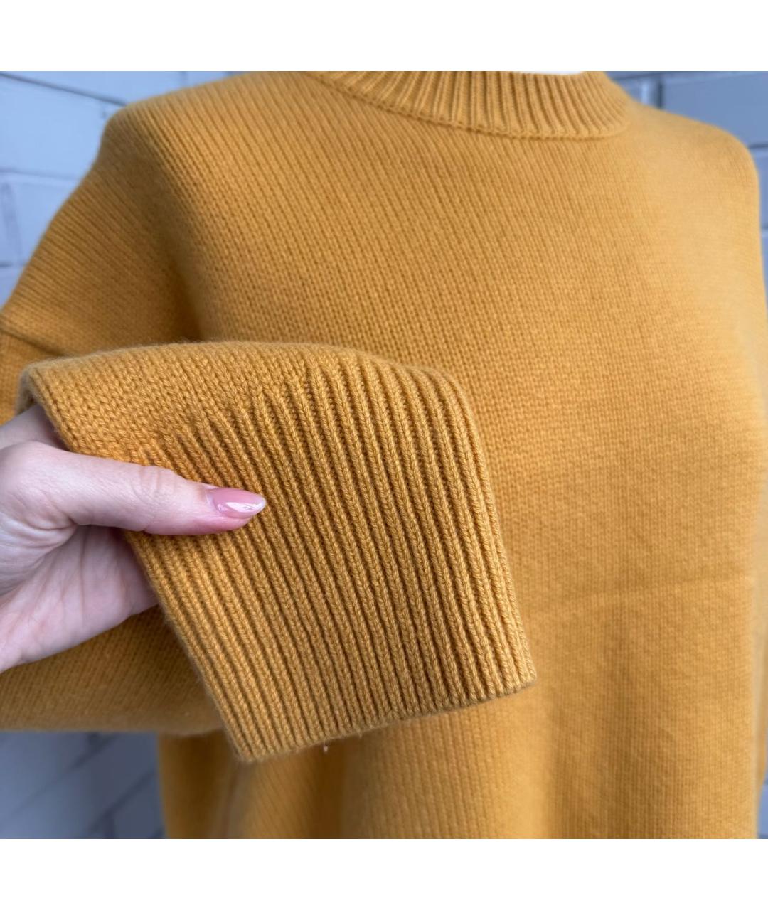 12 STOREEZ Горчичный кашемировый джемпер / свитер, фото 5