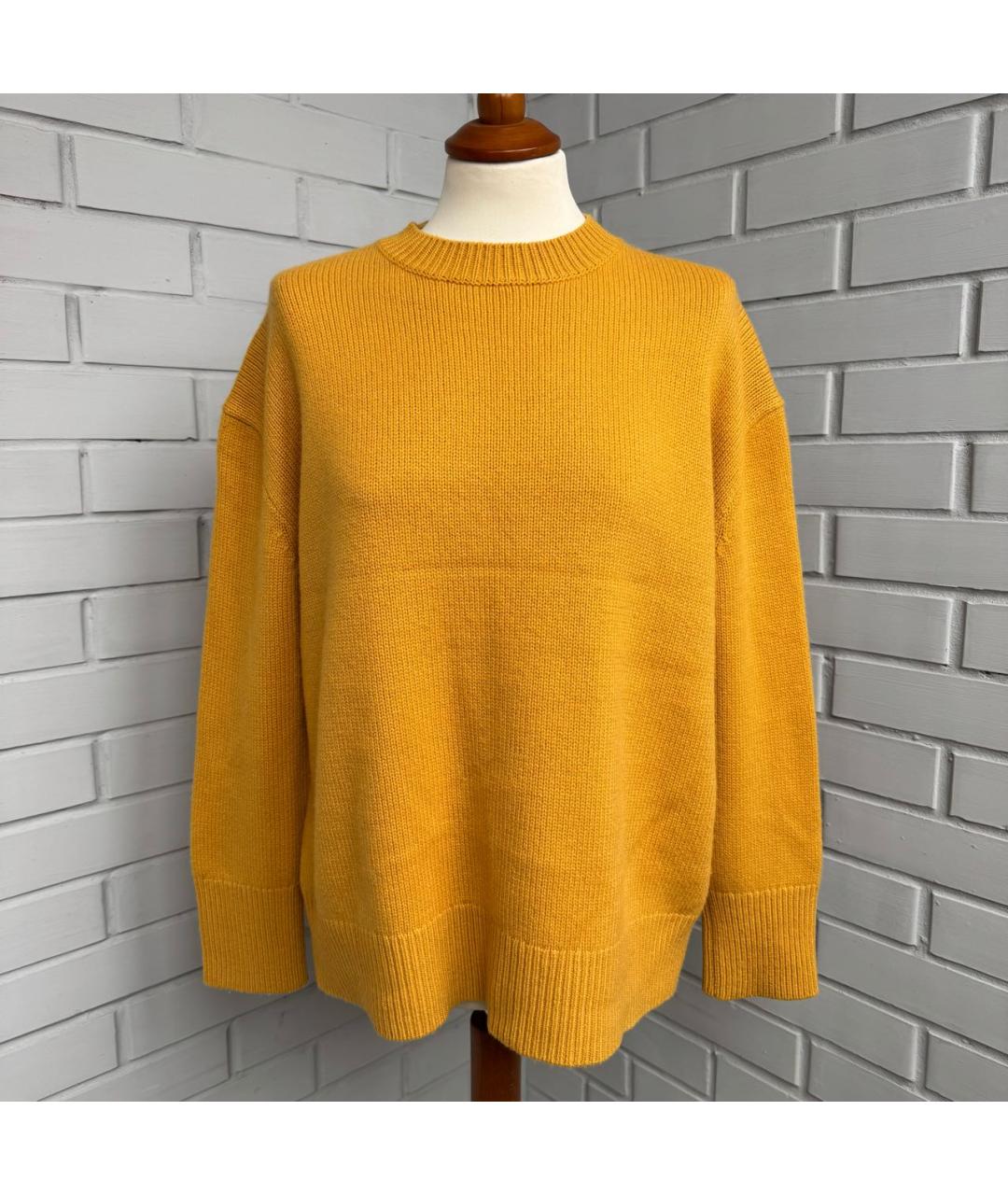 12 STOREEZ Горчичный кашемировый джемпер / свитер, фото 8