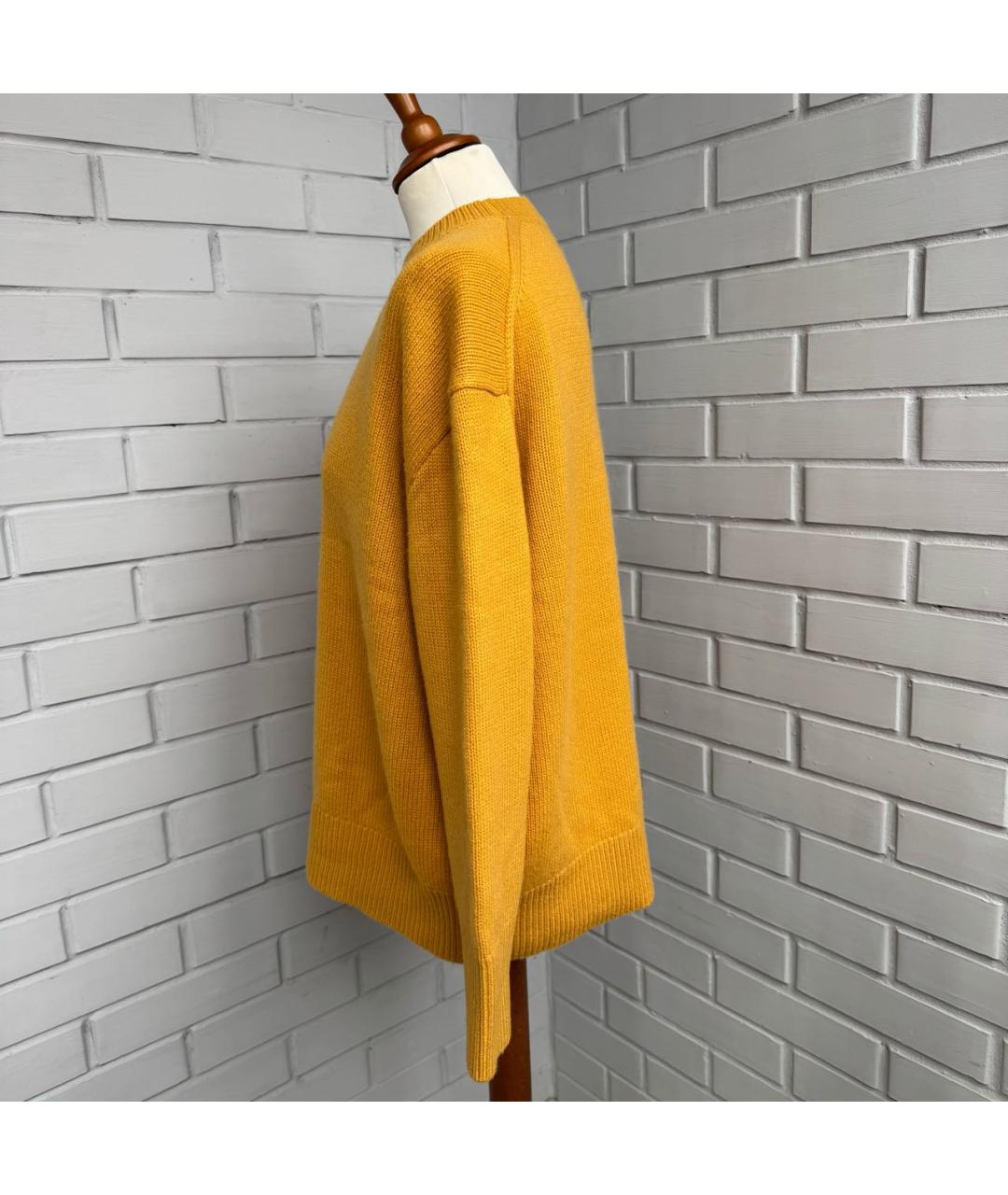 12 STOREEZ Горчичный кашемировый джемпер / свитер, фото 6