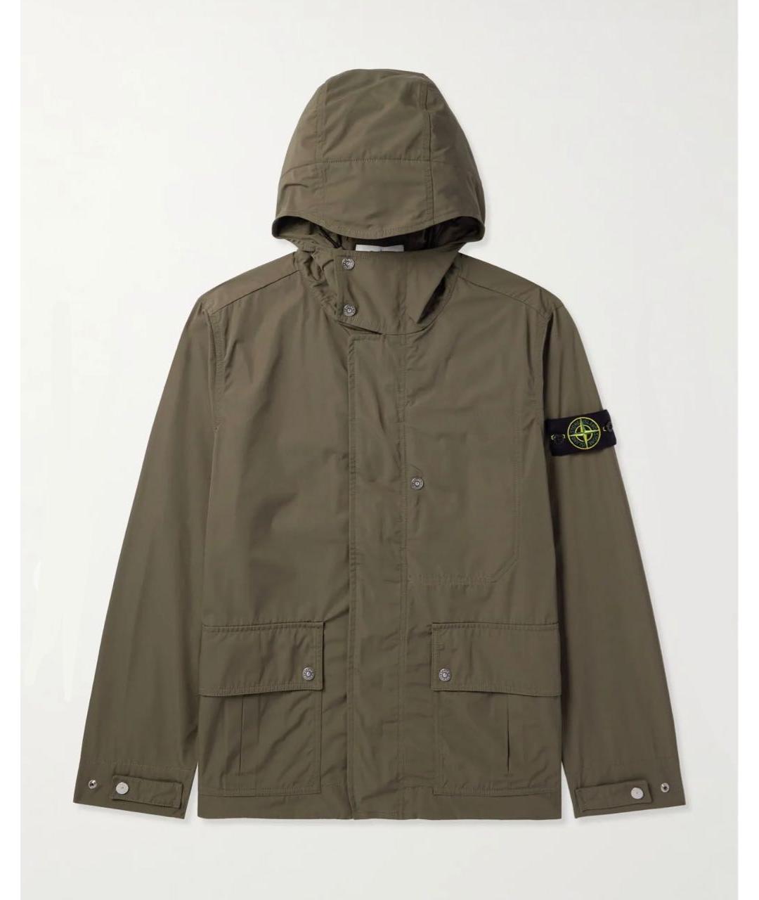STONE ISLAND Коричневая куртка, фото 9