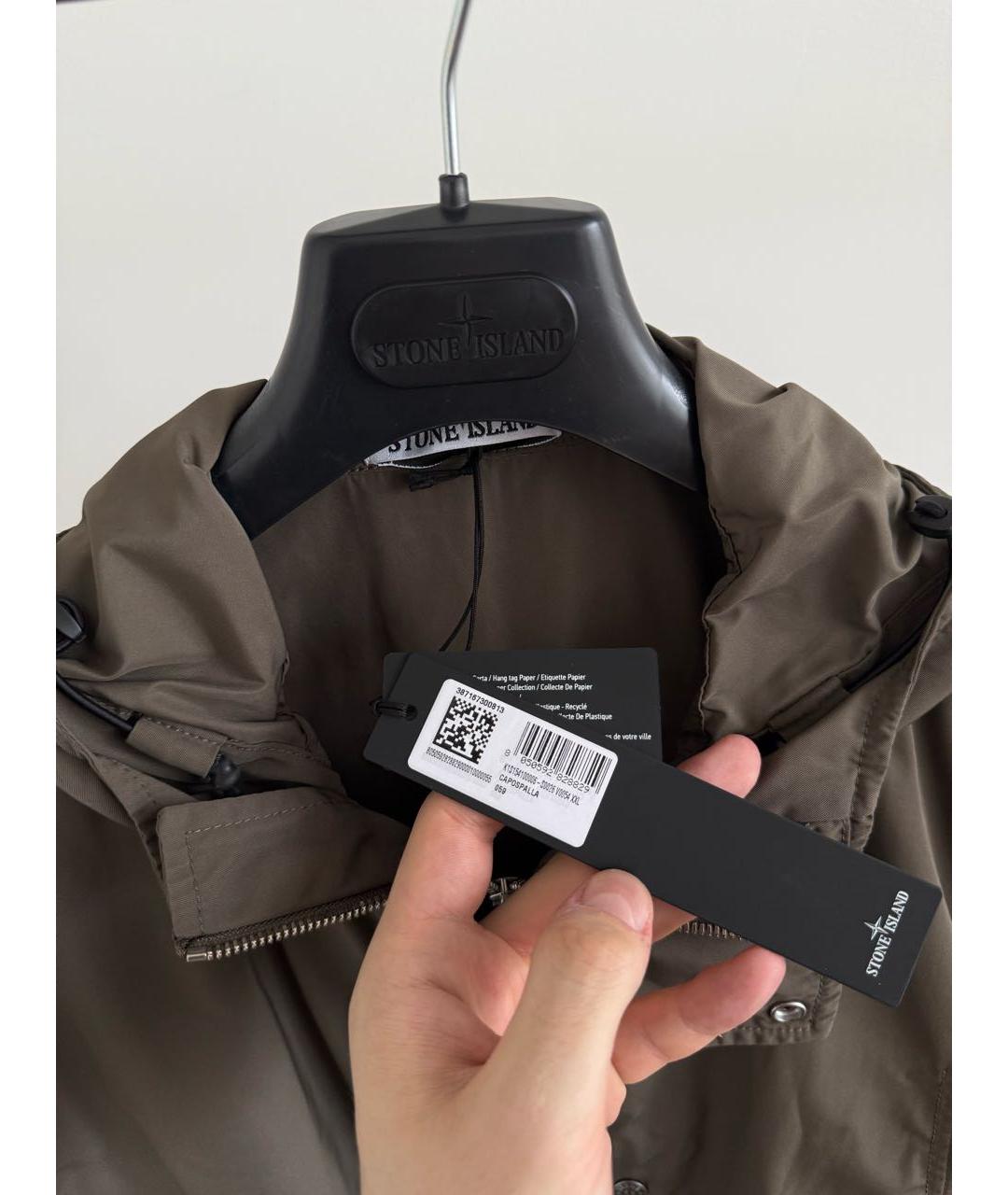 STONE ISLAND Коричневая куртка, фото 3