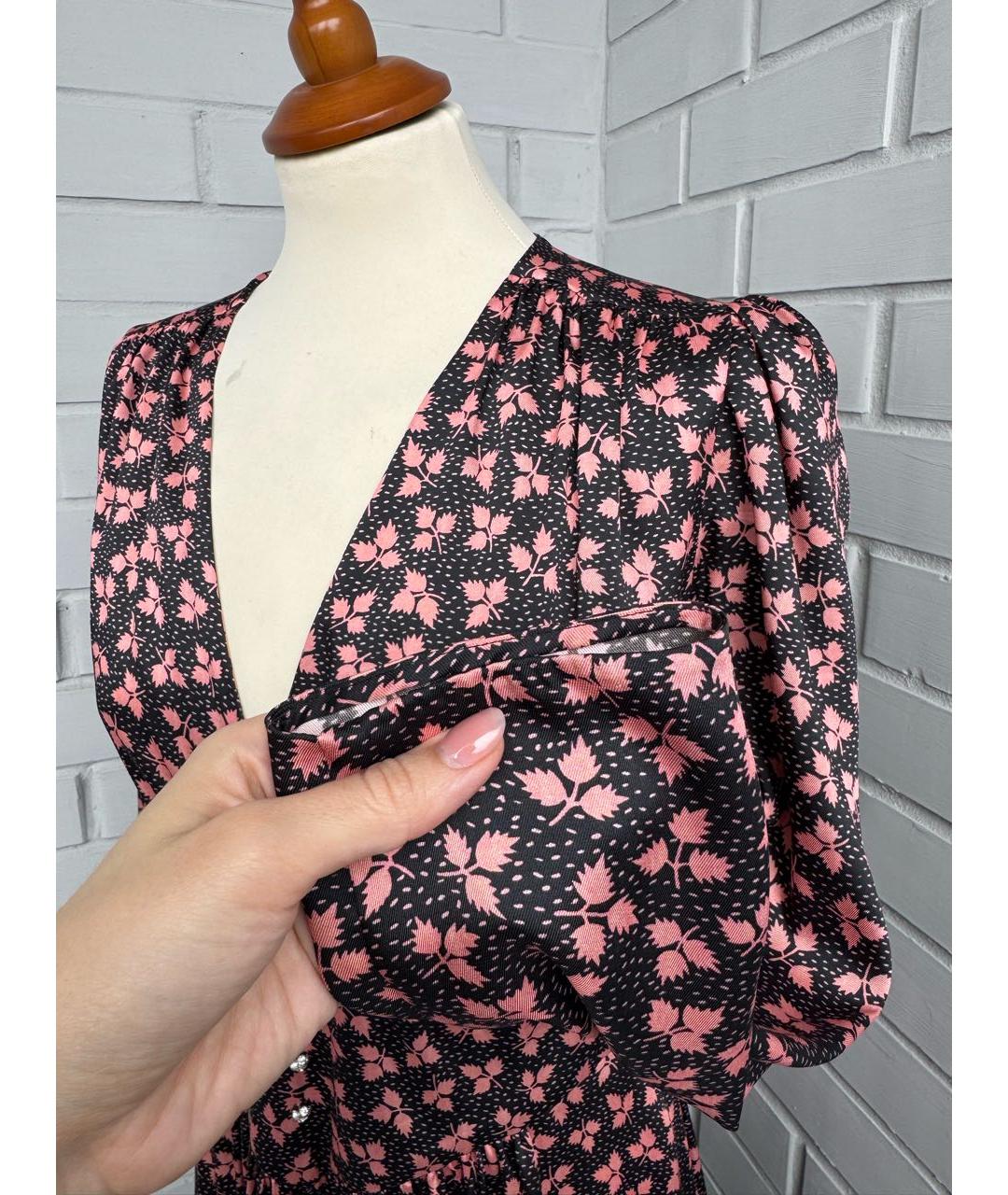 SANDRO Мульти полиэстеровое вечернее платье, фото 5