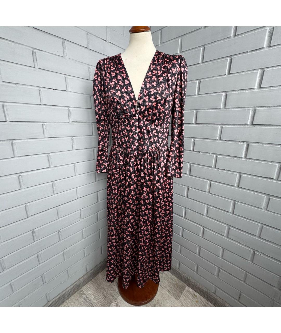 SANDRO Мульти полиэстеровое вечернее платье, фото 8