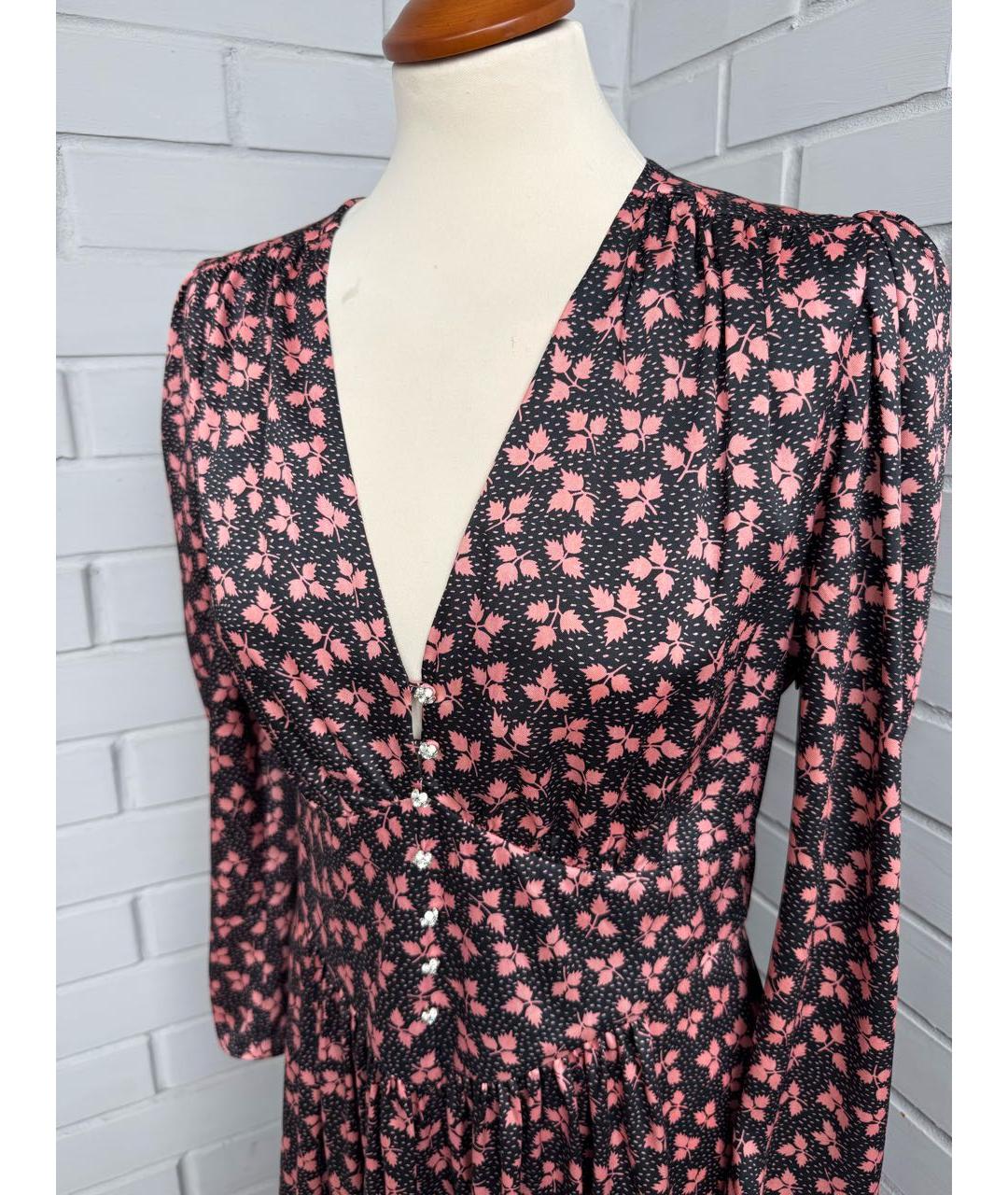 SANDRO Мульти полиэстеровое вечернее платье, фото 4