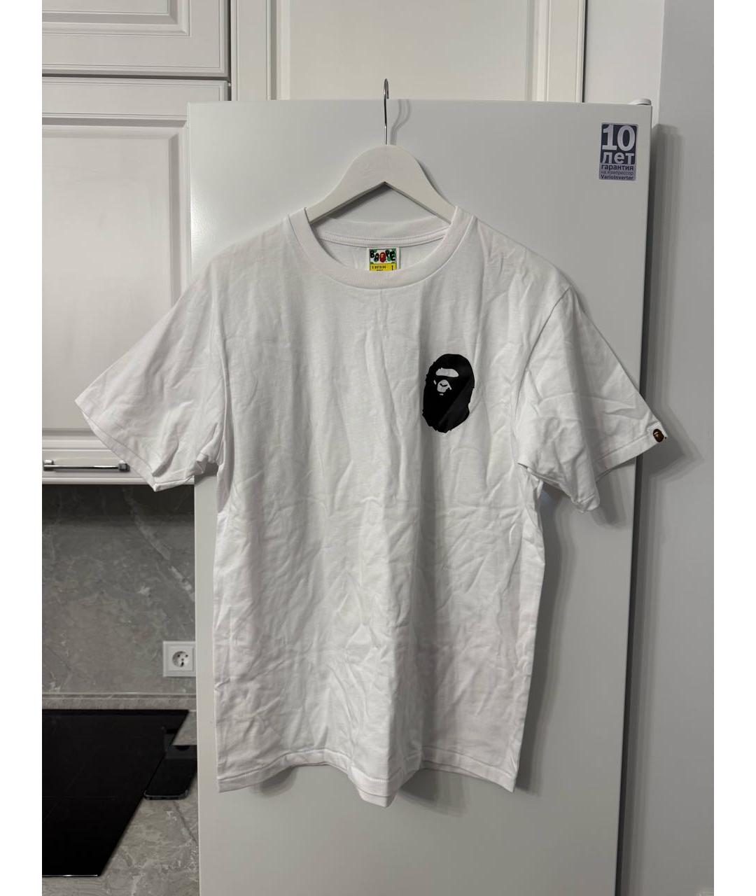 BAPE Белая футболка, фото 3