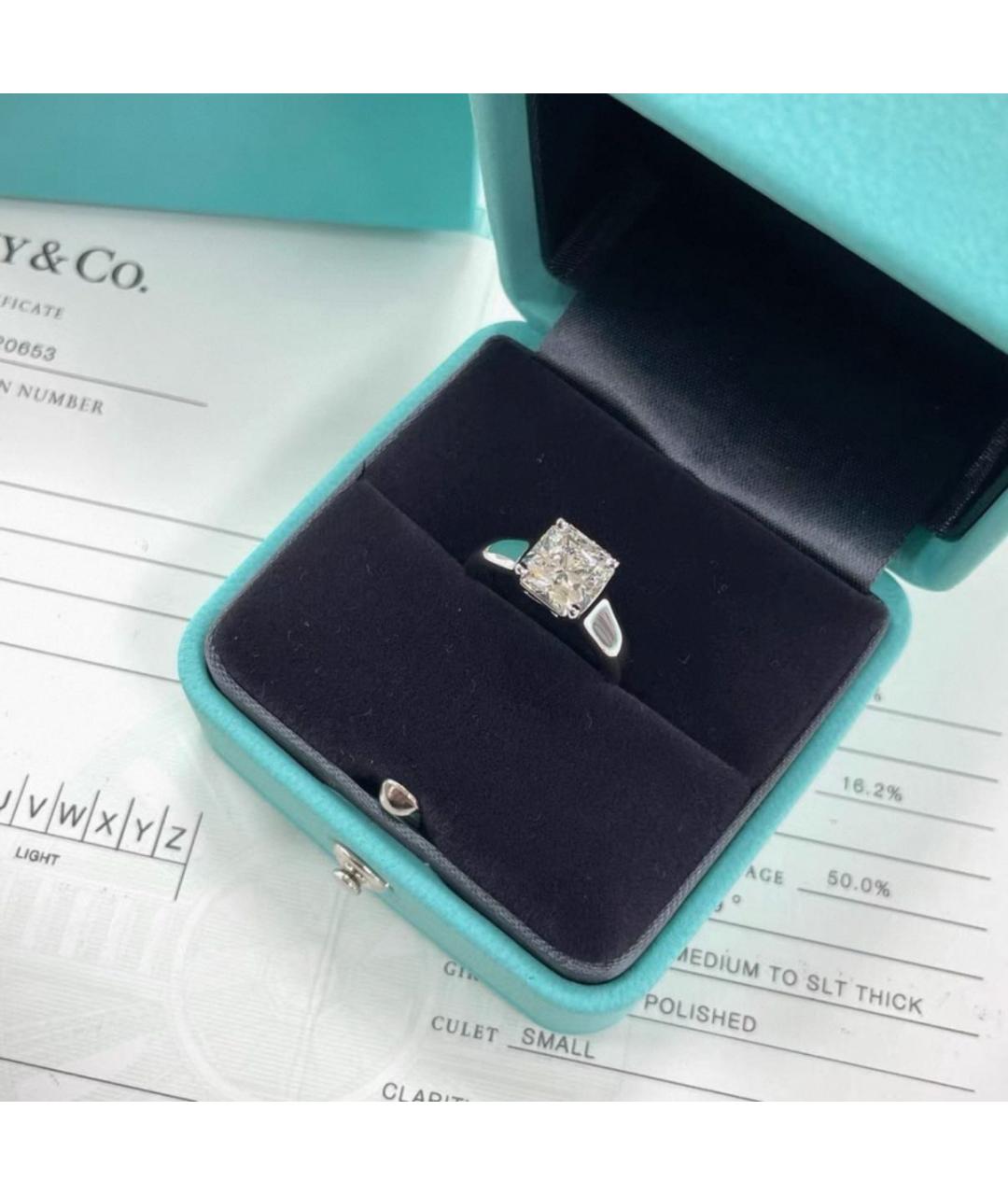 TIFFANY&CO Серебряное кольцо из белого золота, фото 4