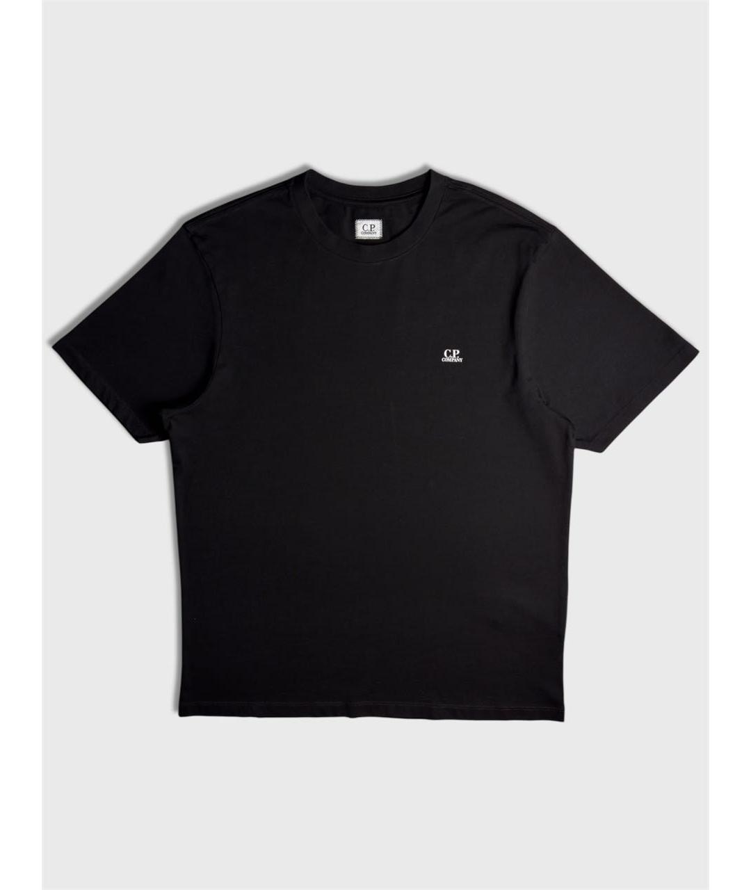 CP COMPANY Черная хлопковая футболка, фото 6