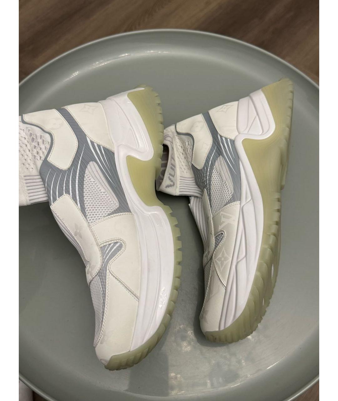 LOUIS VUITTON Белые кроссовки, фото 3