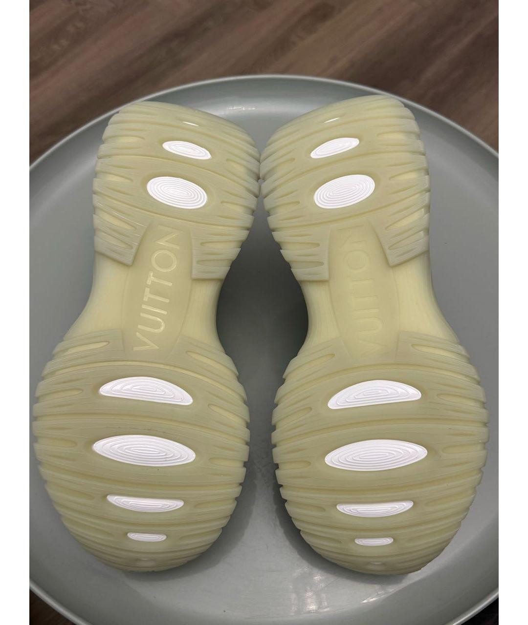 LOUIS VUITTON Белые кроссовки, фото 5