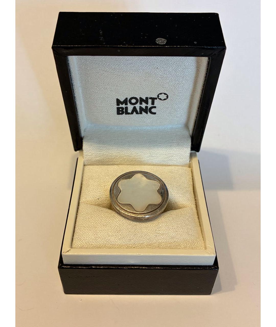 MONTBLANC Серебряное серебряное кольцо, фото 4