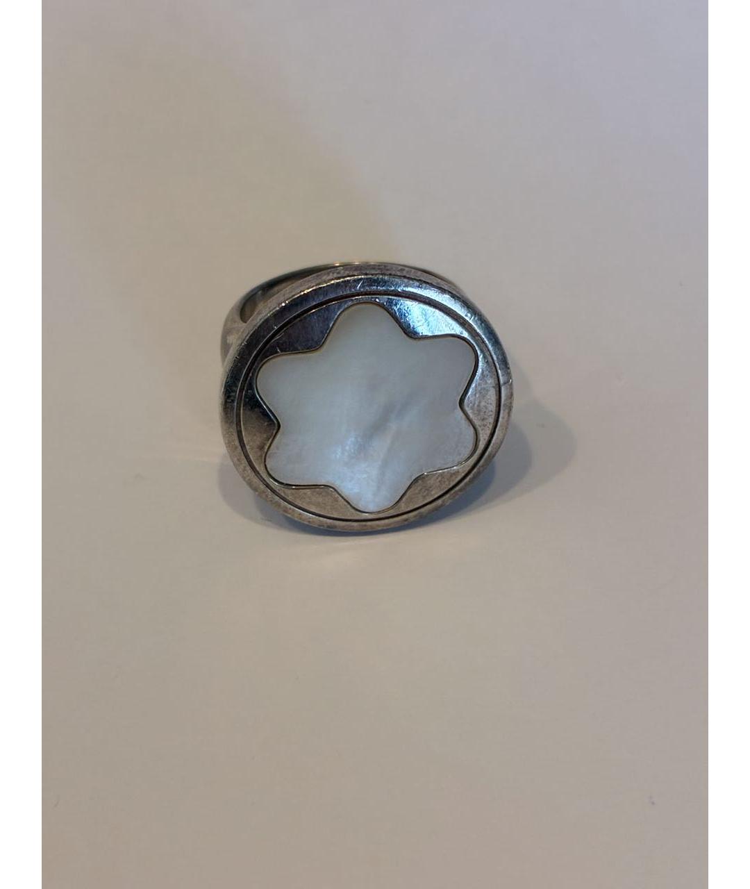 MONTBLANC Серебряное серебряное кольцо, фото 6
