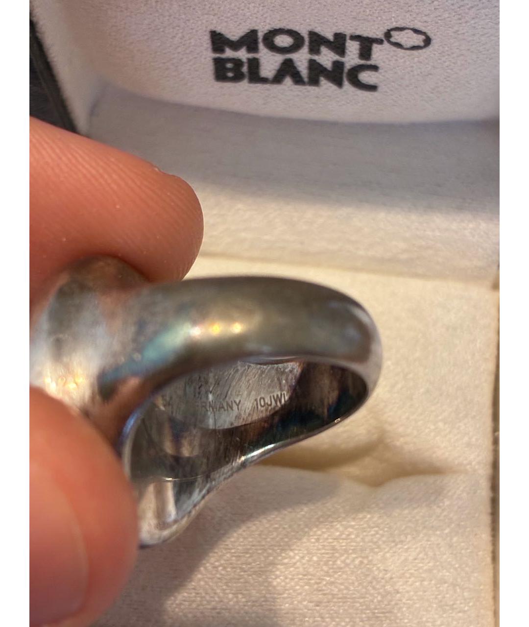 MONTBLANC Серебряное серебряное кольцо, фото 5