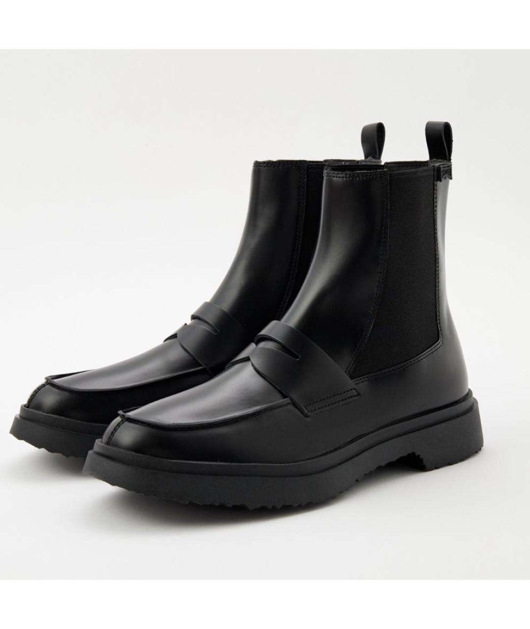 Camper Черные кожаные высокие ботинки, фото 3