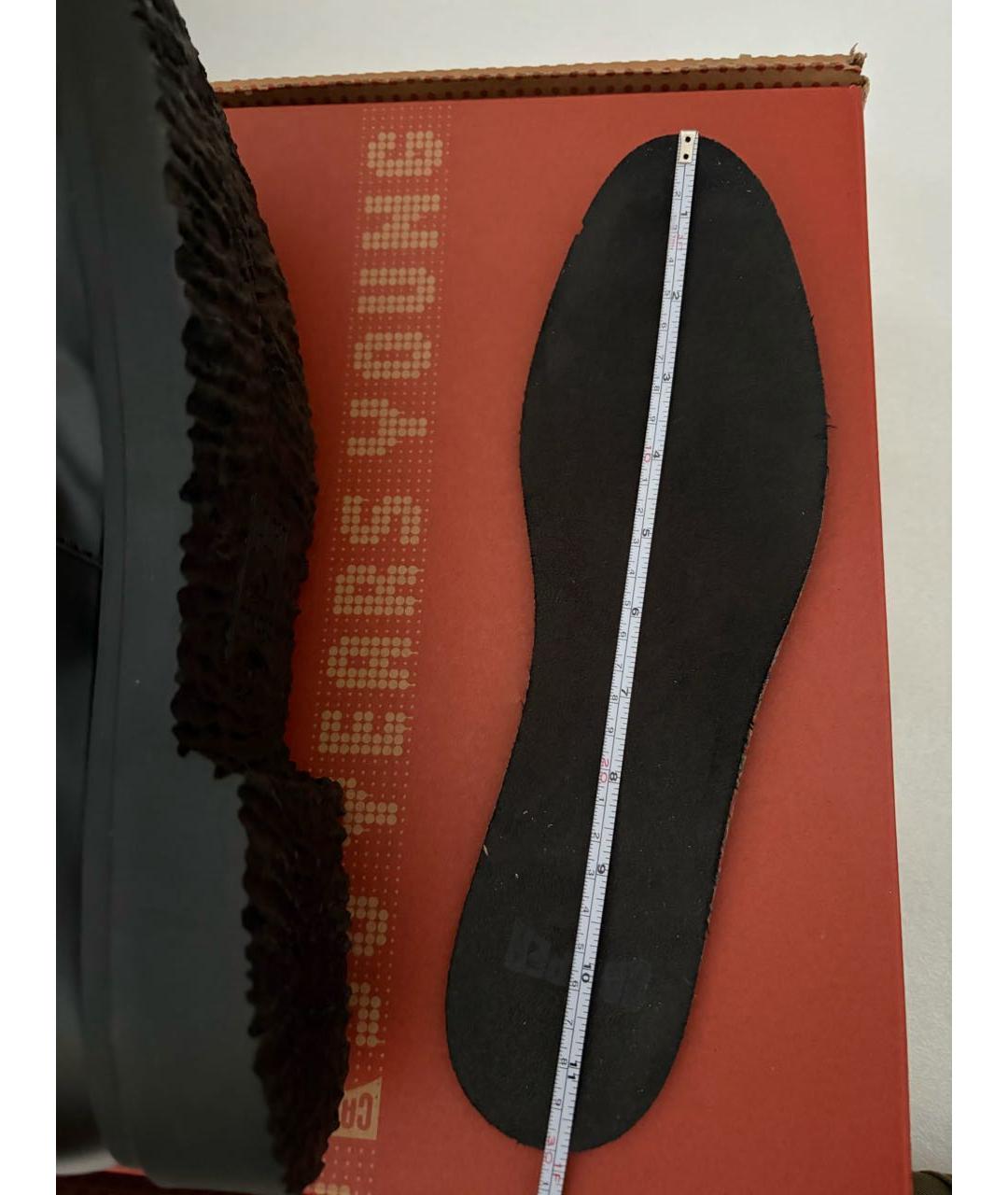 Camper Черные кожаные высокие ботинки, фото 6