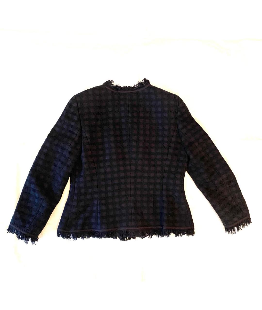 ESCADA Черный хлопковый жакет/пиджак, фото 2